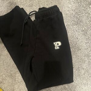 Black Sweatpants with Logo from PINK